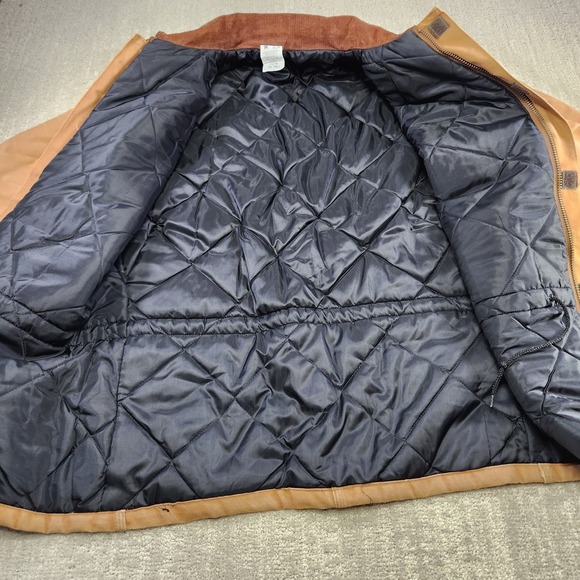 Vintage 90s Carhartt Jacket Men 44 Tall (XLT) Arctic Barn Coat CQ196 USA Made - Picture 9 of 12